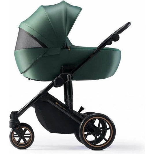 Vežimėlis KINDERKRAFT PRIME 2, tamsiai žalias (dark green)