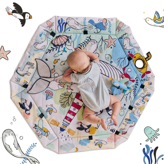 Lavinamasis kilimėlis Kinderkraft Smartplay Sea