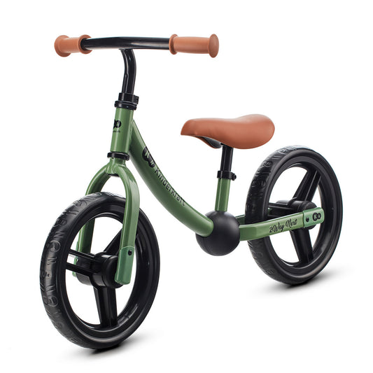 Vaikiškas balansinis dviratukas KINDERKRAFT 2WAY NEXT, šviesiai žalias (light green)
