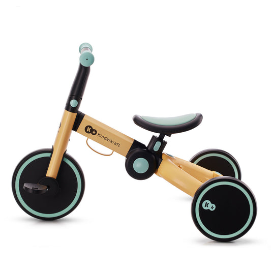 Triratis balansinis dviratukas KINDERKRAFT 4TRIKE, mėlynas (sunflower blue)