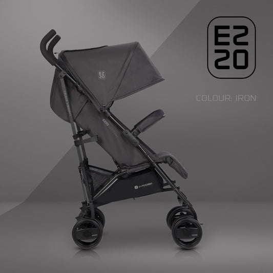 Vežimėlis EURO-CART ezzo, pilkas (iron)