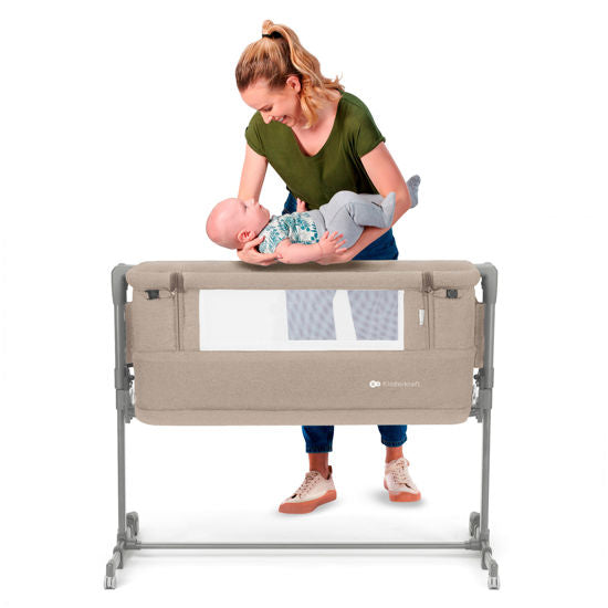Vaikiška lovytė–šoninė lovytė KINDERKRAFT NESTE GROW, smėlio