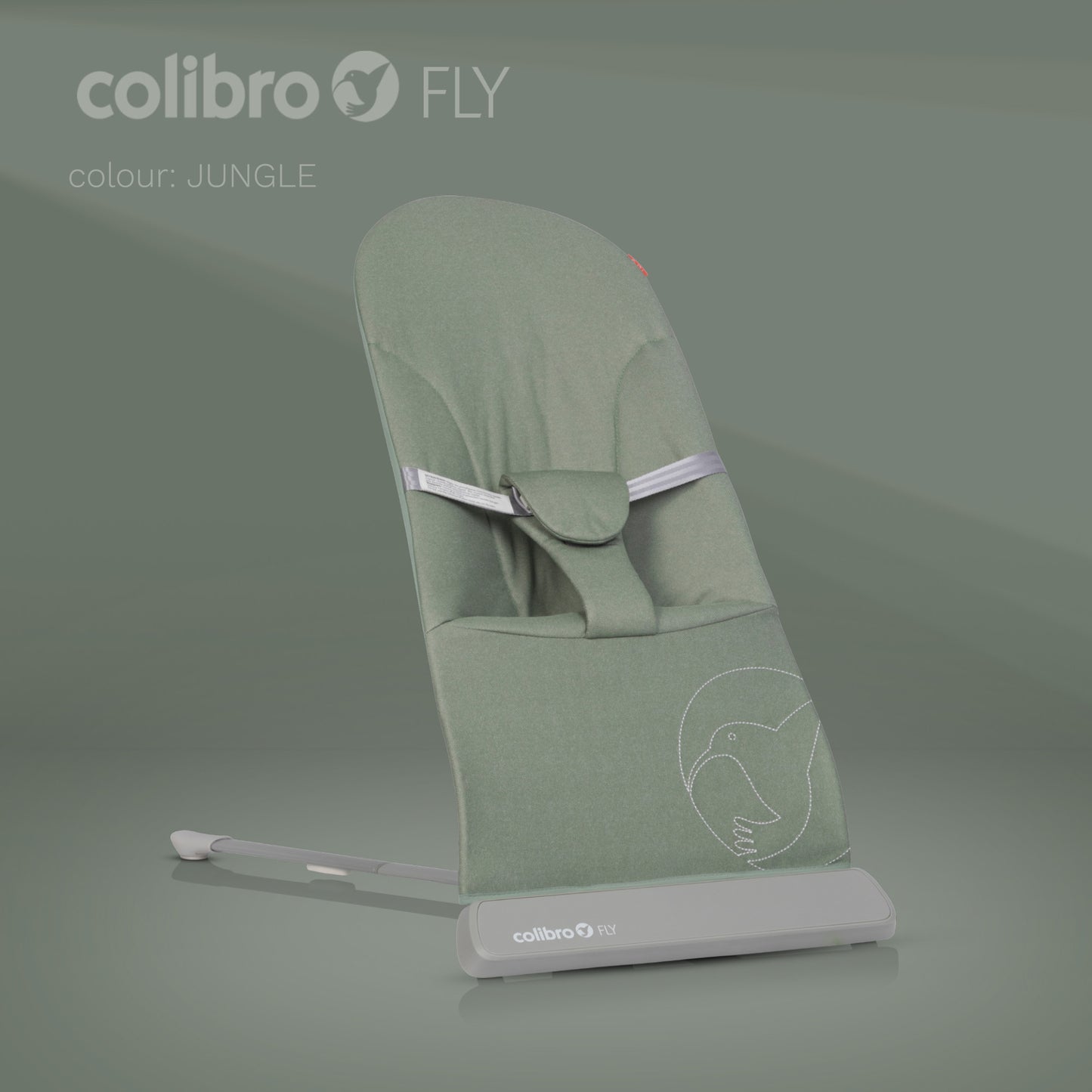 Ergonominis vaikiškas gultukas COLIBRO FLY JUNGLE