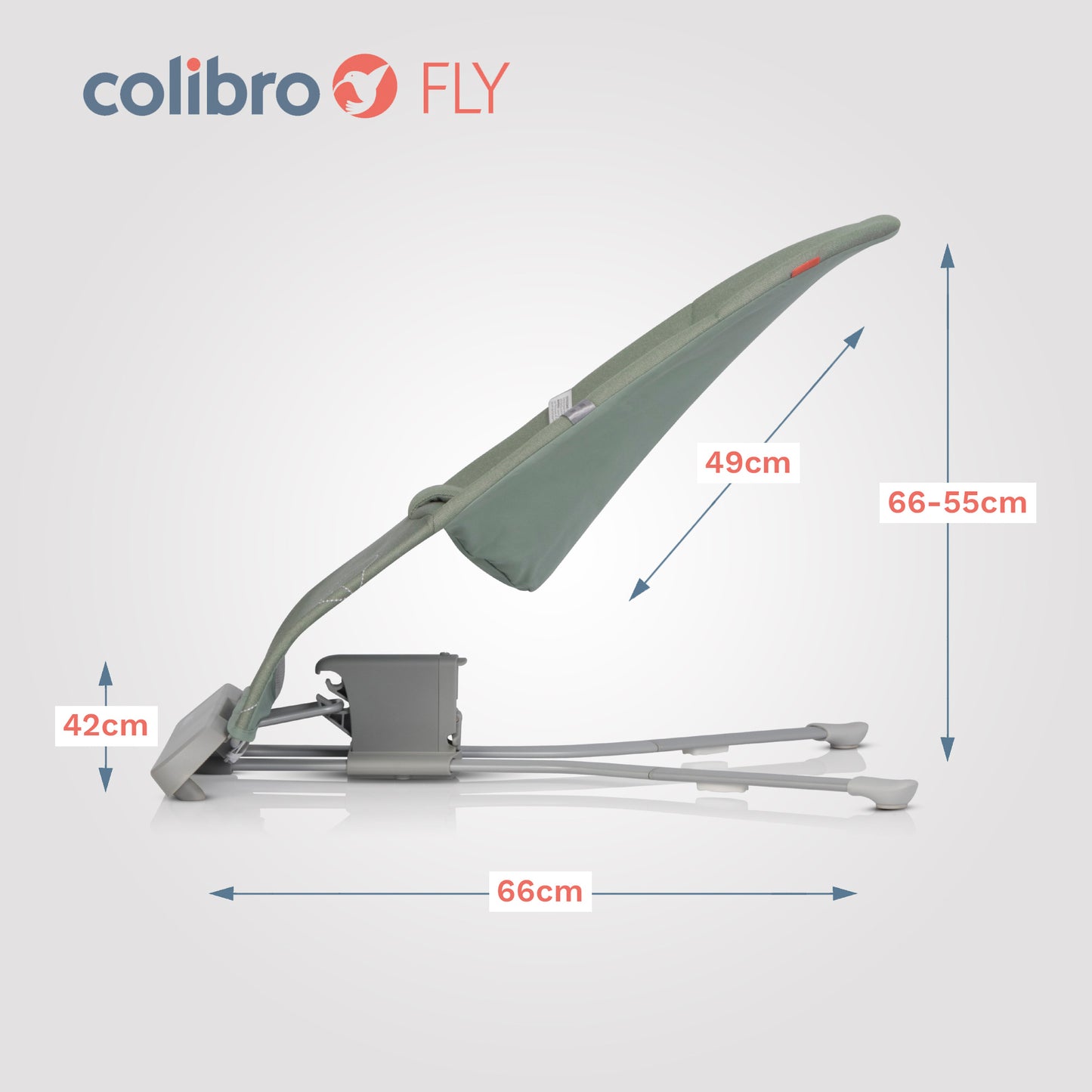 Ergonominis vaikiškas gultukas COLIBRO FLY JUNGLE