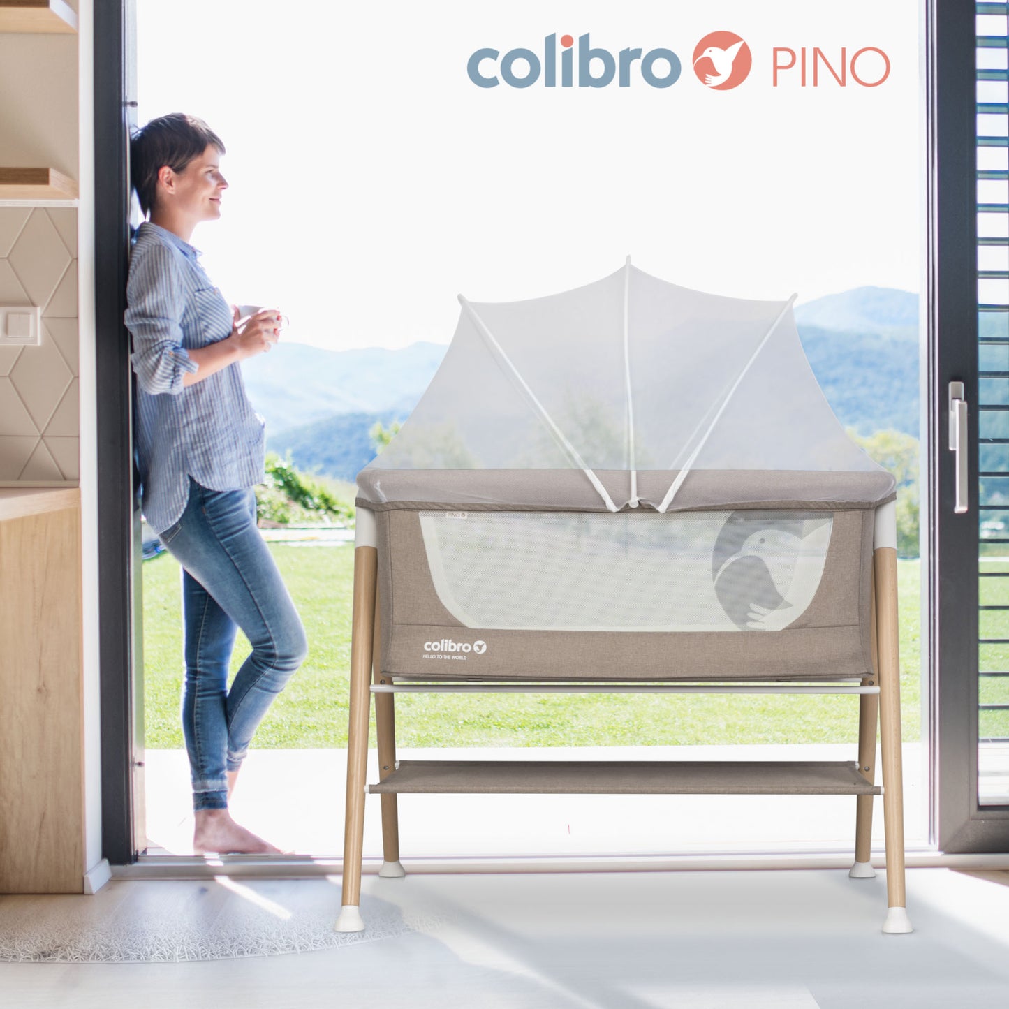 Vaikiška lovytė COLIBRO PINO NATURAL