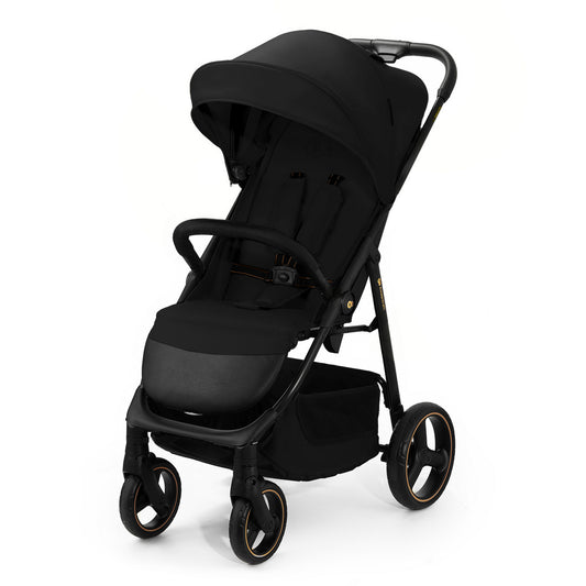 Vežimėlis KINDERKRAFT TRIG 3, juodas (onyx black)