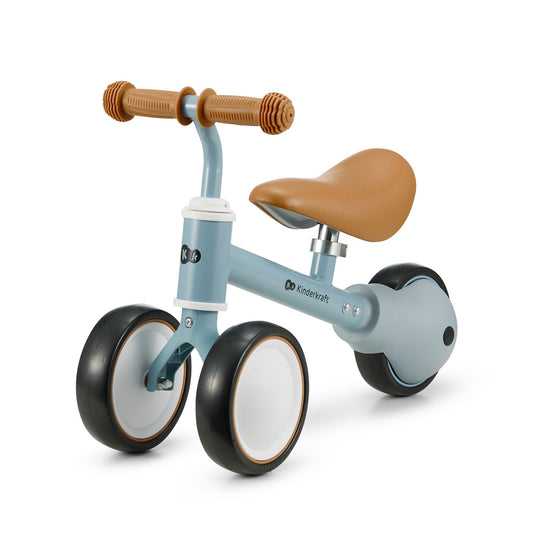 Vaikiškas triratukas KINDERKRAFT CUTIE, mėlynas (light blue)