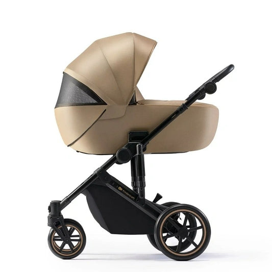 Daugiafunkcis vežimėlis KINDERKRAFT PRIME 2, smėlio (beige)