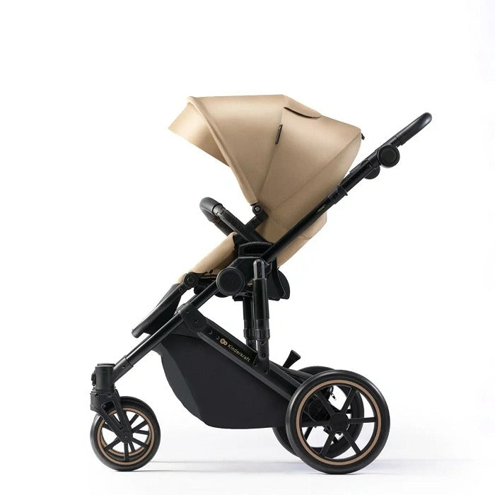 Daugiafunkcis vežimėlis KINDERKRAFT PRIME 2, smėlio (beige)