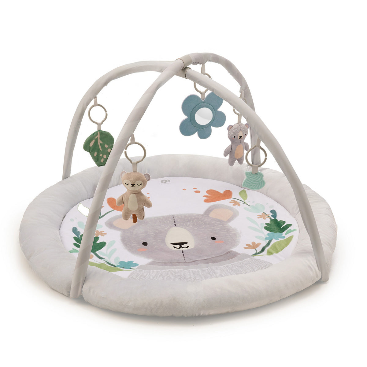 Lavinamasis kilimėlis Kinderkraft Cozyplay, pilkas
