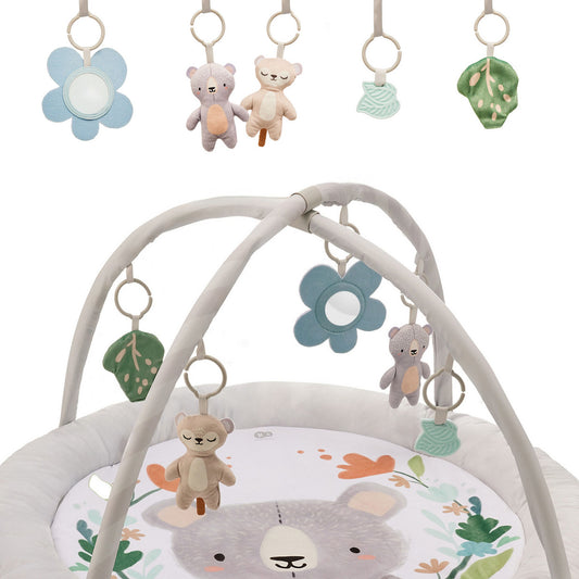 Lavinamasis kilimėlis Kinderkraft Cozyplay, pilkas