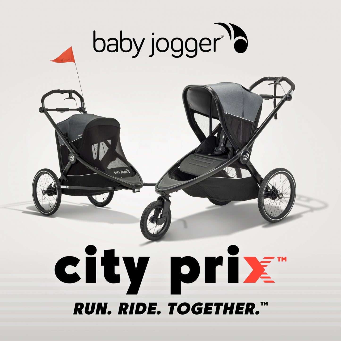 Sportinis vežimėlis BABY JOGGER city prix, ambition black
