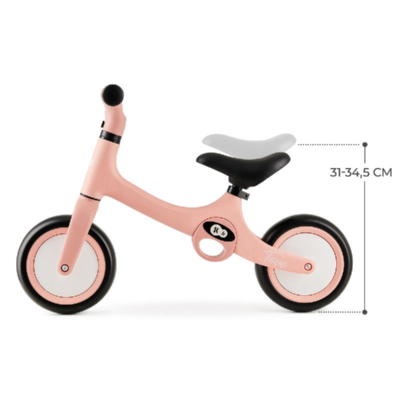 Vaikiškas balansinis dviratukas KINDERKRAFT TOVE, rožinis (rose pink)