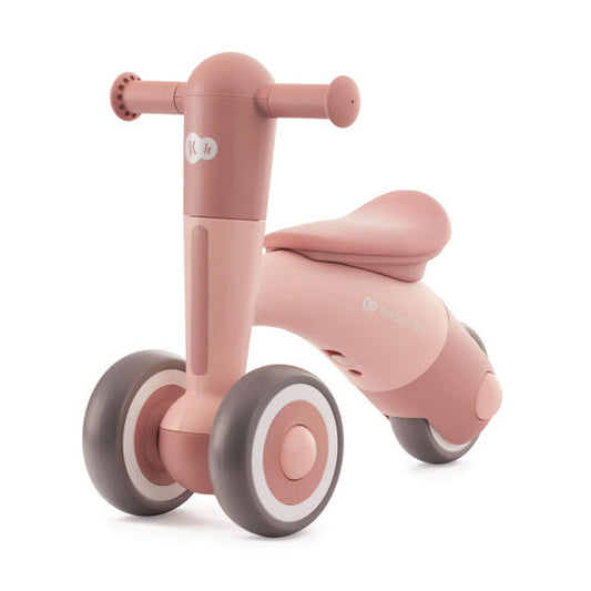 Vaikiškas triratukas–balansinis dviratukas KINDERKRAFT MINIBI,  rožinis (candy pink)