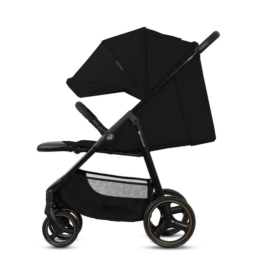 Vežimėlis KINDERKRAFT TRIG 3, juodas (onyx black)
