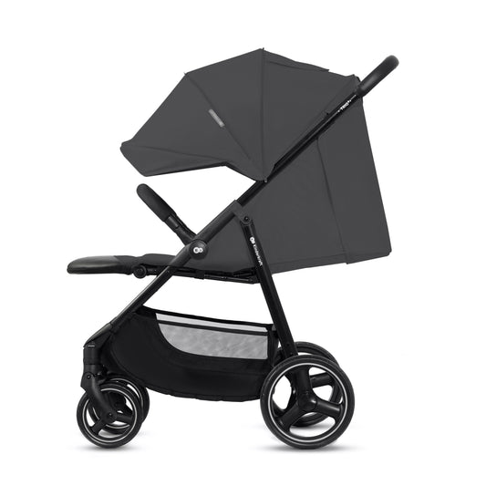 Vežimėlis KINDERKRAFT TRIG 3, granito pilkas (granite grey)