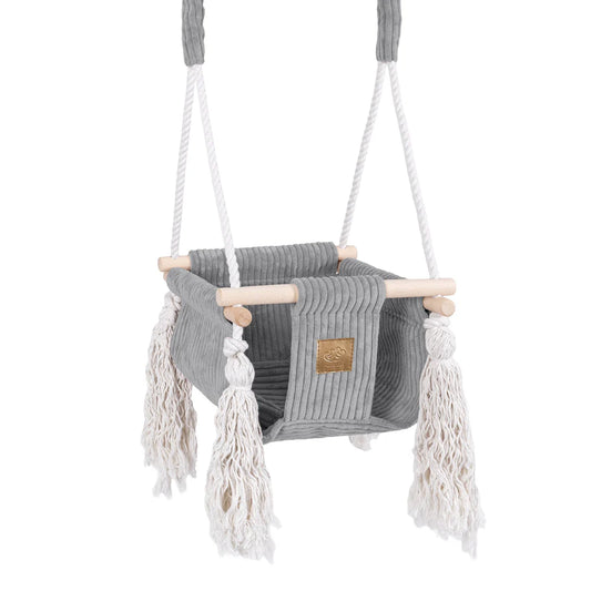 Vaikiškos vidaus supynės - Grey