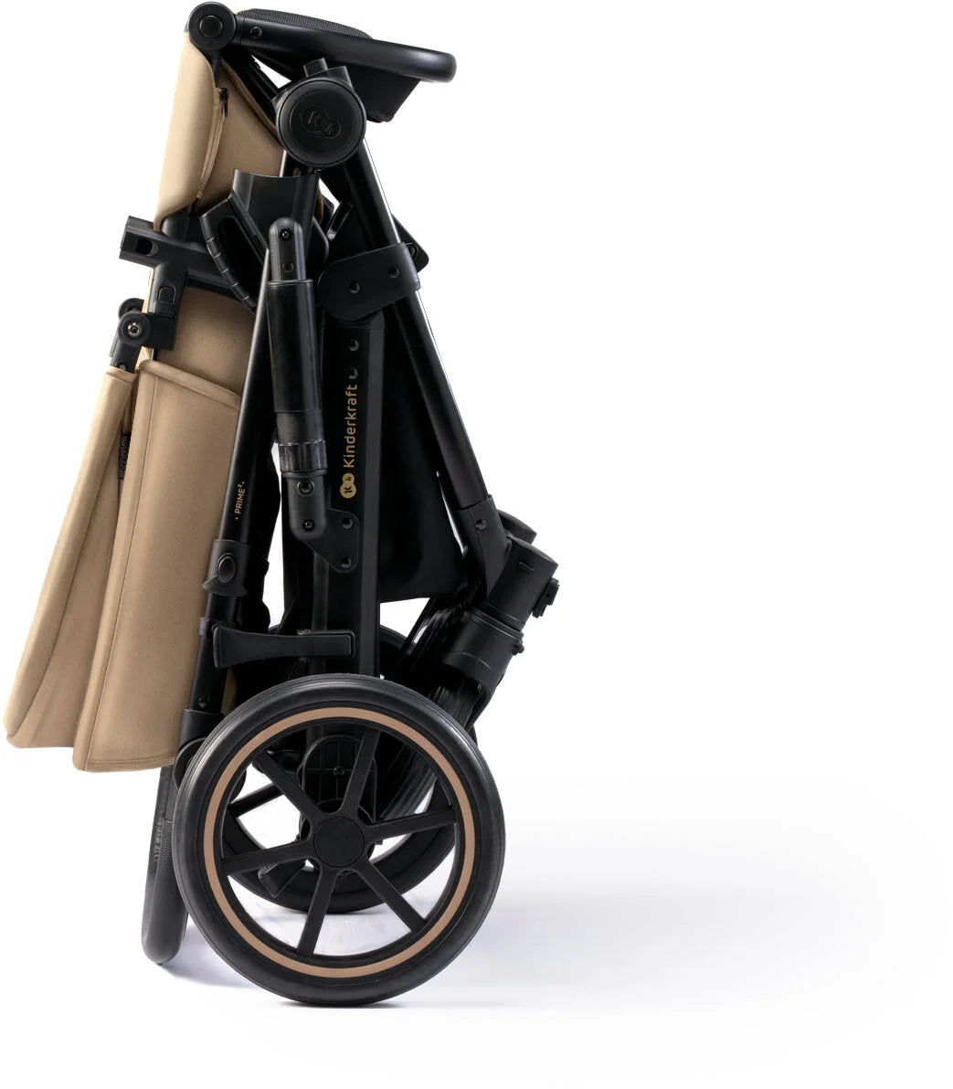 Daugiafunkcis vežimėlis KINDERKRAFT PRIME 2, smėlio (beige)