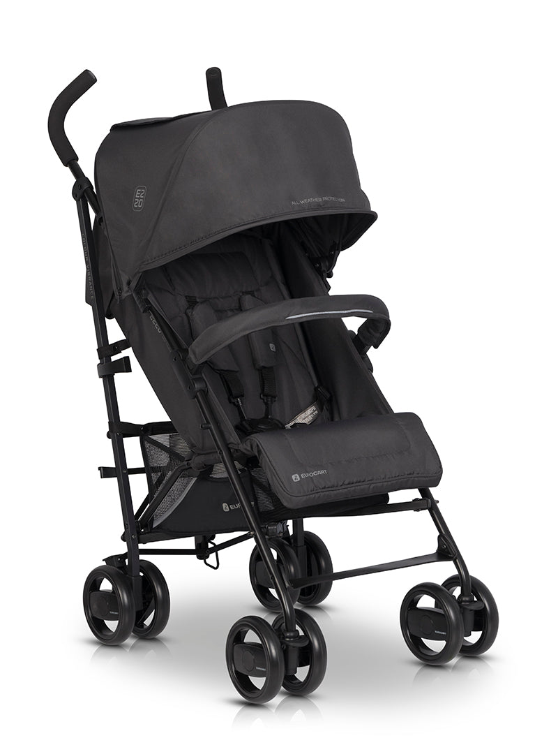 Vežimėlis EURO-CART ezzo, pilkas (iron)