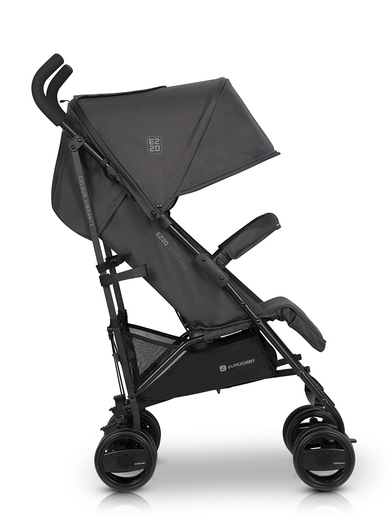Vežimėlis EURO-CART ezzo, pilkas (iron)