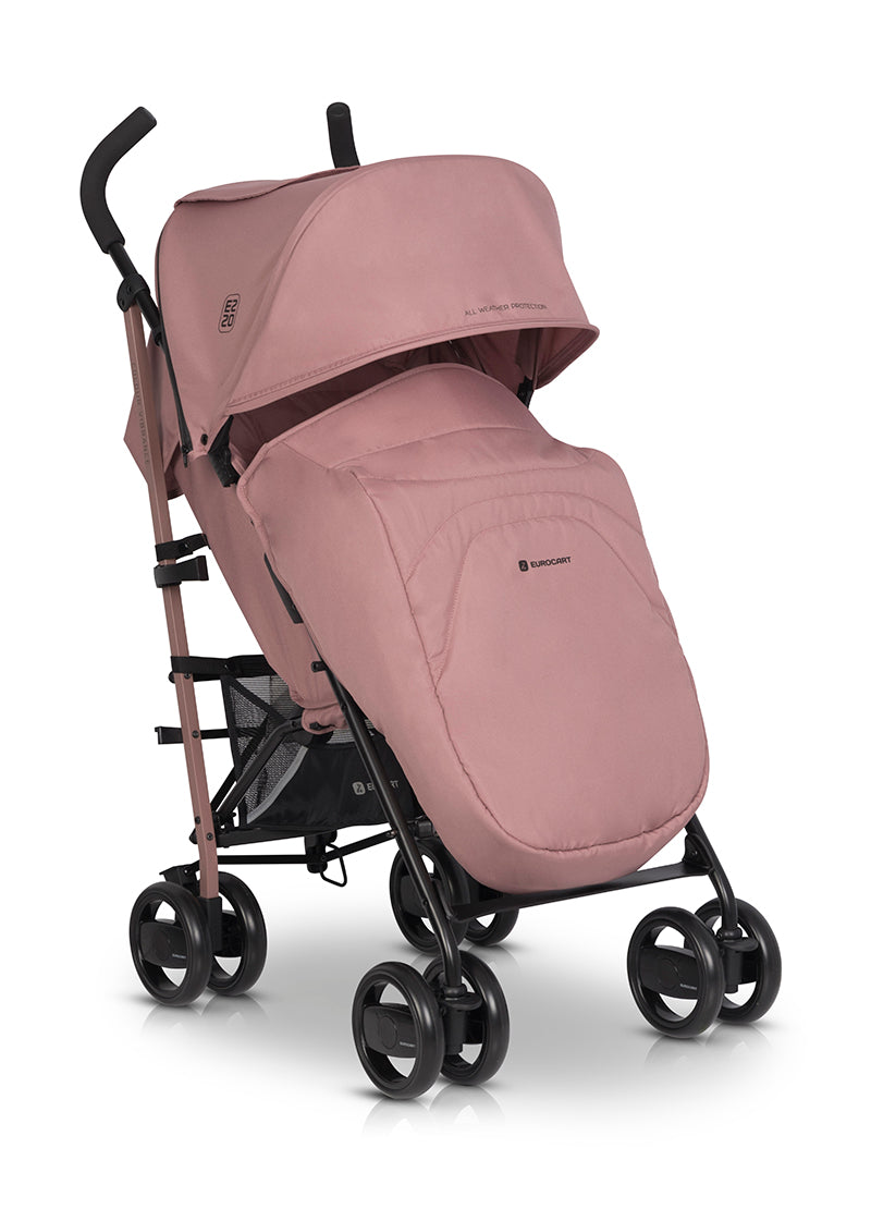Vežimėlis EURO-CART ezzo, rožinis (rose)