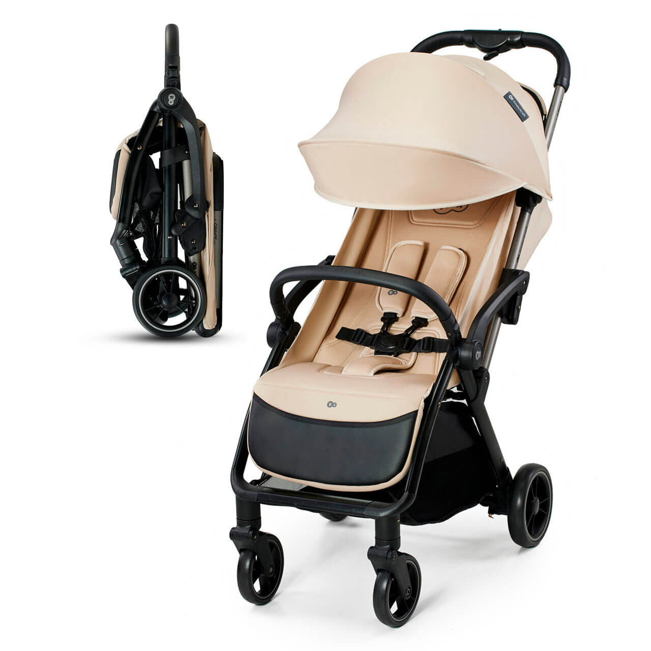 Vežimėlis KINDERKRAFT APINO, smėlio (dune beige)