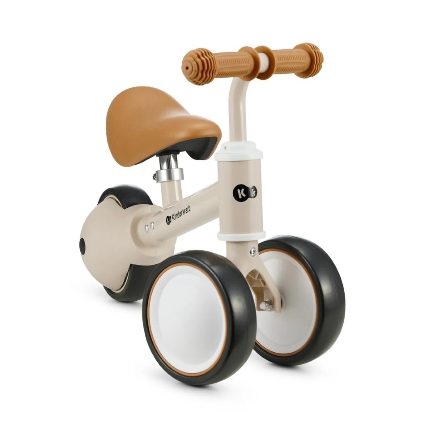 Vaikiškas triratukas KINDERKRAFT CUTIE, smėlio (light beige)