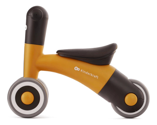 Vaikiškas triratukas–balansinis dviratukas KINDERKRAFT MINIBI, gelsvas (honey yellow)