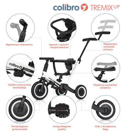 COLIBRO Rowerek dziecięcy 6w1 TREMIXUP MAGNETIC