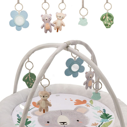 Lavinamasis kilimėlis Kinderkraft Cozyplay, pilkas