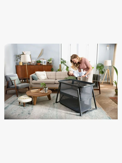 Kelioninė lovytė–maniežas KINDERKRAFT SOFI PLUS 4 in 1, pilka