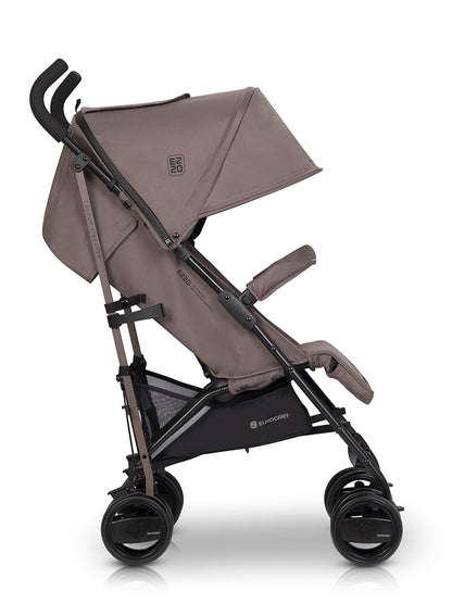 Vežimėlis EURO-CART ezzo, pilkai rudas (taupe)