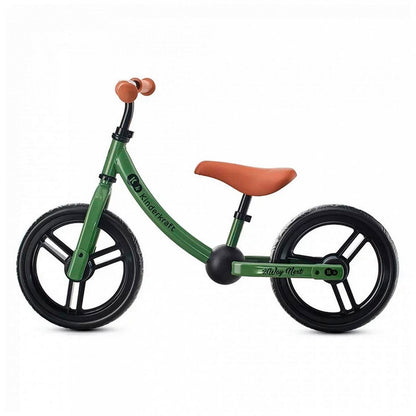 Vaikiškas balansinis dviratukas KINDERKRAFT 2WAY NEXT, šviesiai žalias (light green)