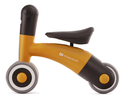 Vaikiškas triratukas–balansinis dviratukas KINDERKRAFT MINIBI, gelsvas (honey yellow)