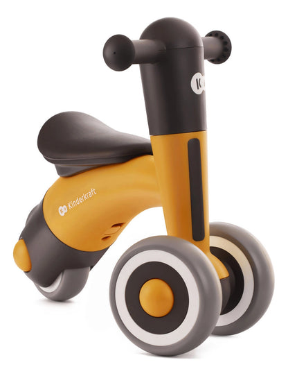 Vaikiškas triratukas–balansinis dviratukas KINDERKRAFT MINIBI, gelsvas (honey yellow)