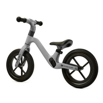 Vaikiškas balansinis dviratukas KINDERKRAFT XPLOIT, sidabrinis (moonstone silver)